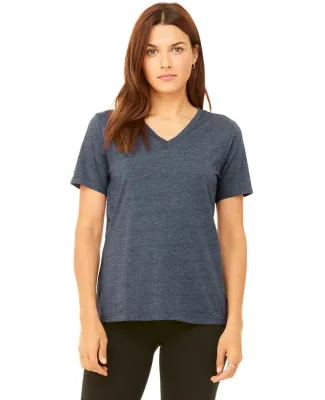 Bella + Canvas BC6405CVC Ladies' Relaxed Heather C HEATHER NAVY