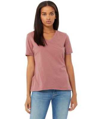 Bella + Canvas BC6405CVC Ladies' Relaxed Heather C in Heather mauve
