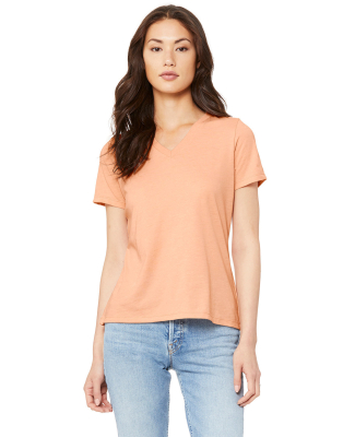 Bella + Canvas BC6405CVC Ladies' Relaxed Heather C in Heather peach