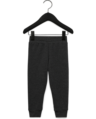 Bella + Canvas 3727T Toddler Jogger Sweatpant in Dark grey heather