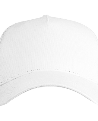 econscious EC7094 5-Panel Organic/RPET Trucker Cap in Pacific/ oyster