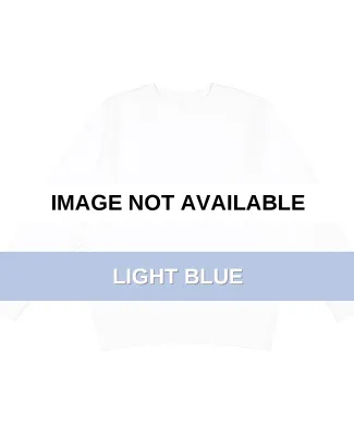 LA T 6925 Unisex Eleveated Fleece Sweatshirt Light Blue