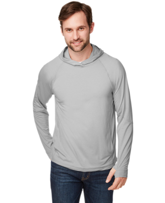 North End NE105 Unisex JAQ Stretch Performance Hoo in Platinum