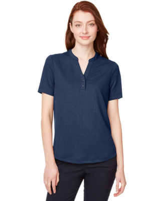 North End NE102W Ladies' Replay Recycled Polo in Classic navy