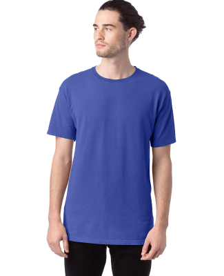 Hanes GDH100 Men's Garment-Dyed T-Shirt in Deep forte blue