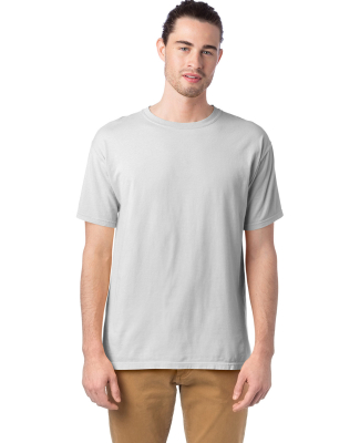 Hanes GDH100 Men's Garment-Dyed T-Shirt in White