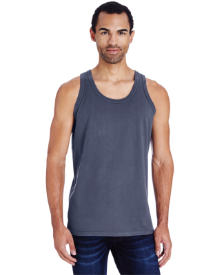 Hanes GDH300 Unisex Garment-Dyed Tank in Anchor slate