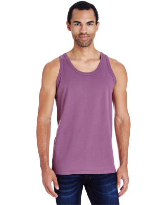 Hanes GDH300 Unisex Garment-Dyed Tank in Purple plum raisin