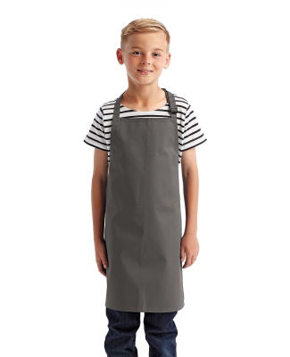 Artisan Collection by Reprime RP149 Youth Apron in Dark Grey