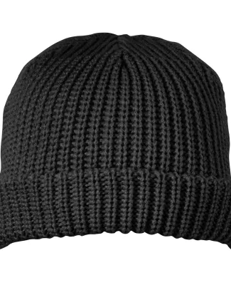 Big Accessories BA698 Dock Beanie in Black