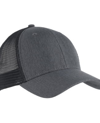Big Accessories BA540P Sport Ponytail Trucker in Black/ black