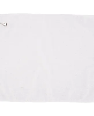 Carmel Towel Company C1518MGH Microfiber Towel wit in White