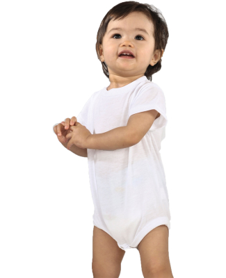 SubliVie 4610 Infant Sublimation Polyester Bodysui in White