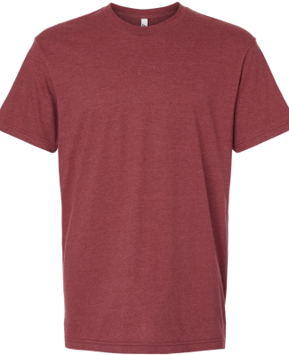 American Apparel 2001CVC Unisex CVC T-Shirt in Heather burgundy