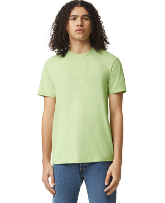 American Apparel 2001CVC Unisex CVC T-Shirt in Heather cucumber