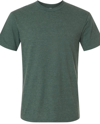 American Apparel 2001CVC Unisex CVC T-Shirt in Heather forest