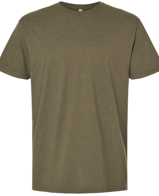 American Apparel 2001CVC Unisex CVC T-Shirt in Heather olive