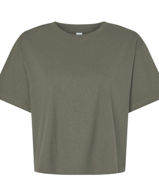 American Apparel 102 Ladies' Fine Jersey Boxy T-Sh in Lieutenant