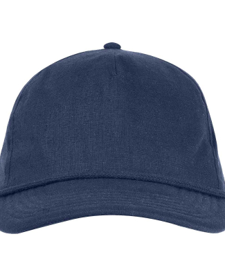 econscious EC7103 Hemp Hero 5-Panel Cap in Denim blue