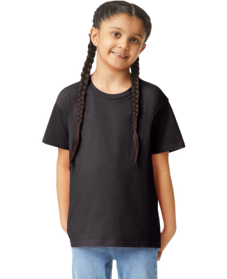 Gildan 64000B Youth Softstyle T-Shirt in Black