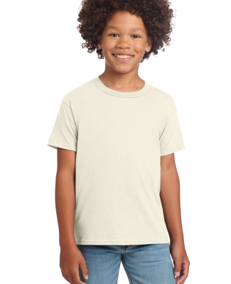 Gildan 64000B Youth Softstyle T-Shirt in Natural