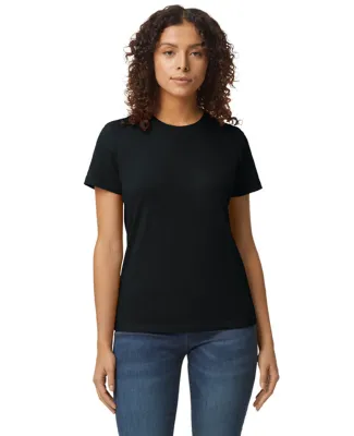 Gildan 65000L Ladies' Softstyle Midweight Ladies' in Pitch black