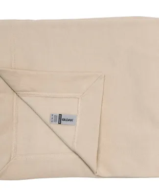 Gildan 18900 Heavy Blend Fleece Stadium Blanket in Sand