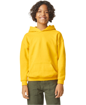 Gildan SF500B Youth Softstyle Midweight Fleece Hoo in Daisy