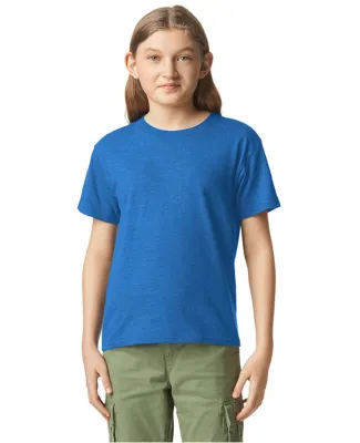 Gildan 67000B Youth Softstyle CVC T-Shirt in Royal mist
