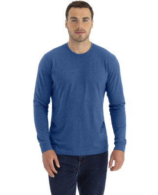 Next Level Apparel 6211 Unisex CVC Long-Sleeve T-S in Heather cool blue