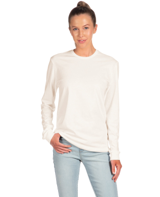 Next Level Apparel 6211 Unisex CVC Long-Sleeve T-S in White
