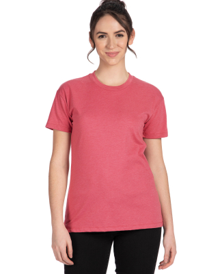 Next Level Apparel 6600 Ladies' Relaxed CVC T-Shir in Heather Mauve