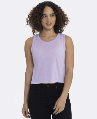 Next Level Apparel 5083 Ladies' Festival Cropped T in Lavender