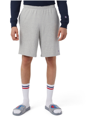 Champion Clothing RW26 Men's Reverse Weave Short in Oxford grey