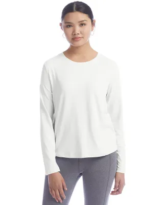 Champion Clothing CHP140 Ladies' Cutout Long Sleev in White