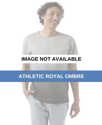 Champion Clothing CD100D Unisex Classic Jersey Dip Athletic Royal Ombre