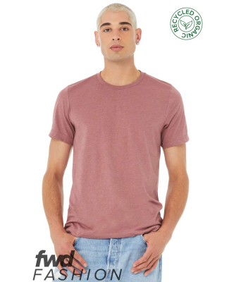 Bella + Canvas 3001RCY Unisex Recycled Organic T-S in Heather mauve