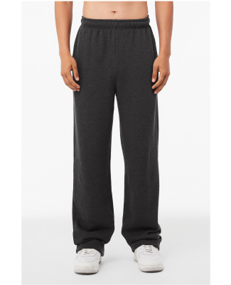 Bella + Canvas 3725 Unisex Straight-Leg Sweatpant in Dark grey heather