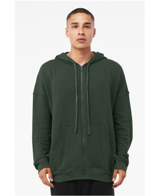 Bella + Canvas 3759 Unisex Sponge Fleece DTM Full- in Heather forest