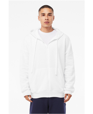 Bella + Canvas 3759 Unisex Sponge Fleece DTM Full- in White