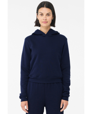 Bella + Canvas 7519 Ladies' Classic Pullover Hoode in Navy