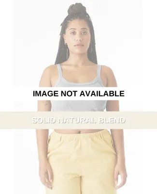 Bella + Canvas 1012 Ladies' Micro Ribbed Scoop Tan Solid Natural Blend