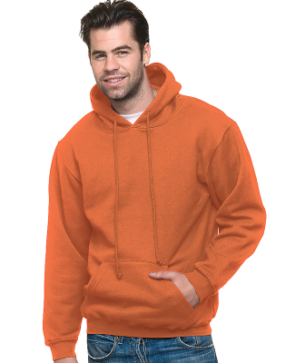 Bayside Apparel 2160 Unisex Union Made Hooded Pull in Bright orange