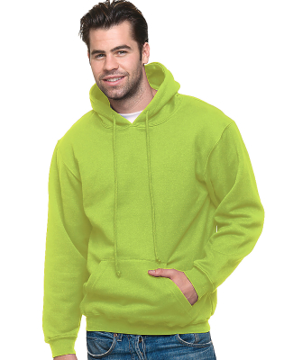 Bayside Apparel 2160 Unisex Union Made Hooded Pull in Lime green