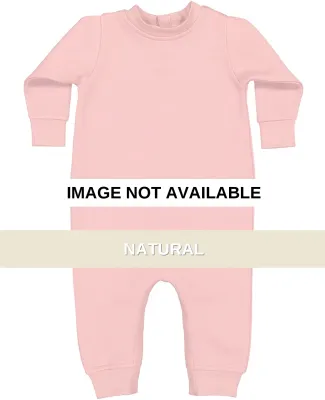 Rabbit Skins 4447 Infant Fleece One-Piece Bodysuit Natural