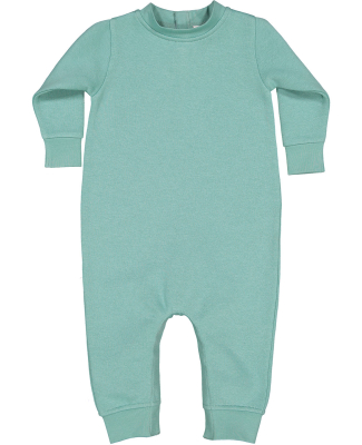Rabbit Skins 4447 Infant Fleece One-Piece Bodysuit in Saltwater