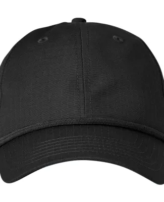 Big Accessories BA640 Lariat 6-Panel Cap in Black/ blk rope