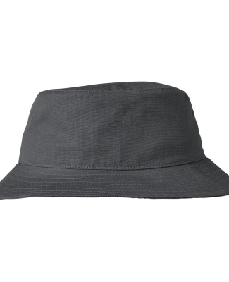 Big Accessories BA642 Lariat Bucket Hat in Charcoal