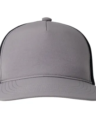 Big Accessories BA708 Bend Foam Trucker in Dark gray/ blak