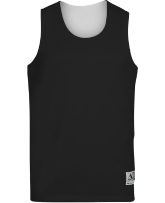 Augusta Sportswear 148 Adult Wicking Polyester Rev in Black/ white